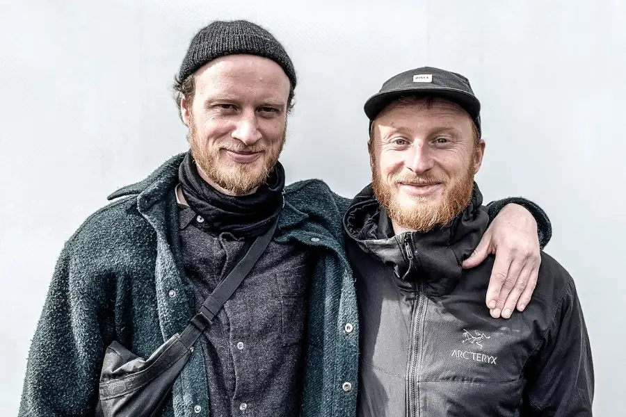 Botschafter Stephan und Tobias Hubold