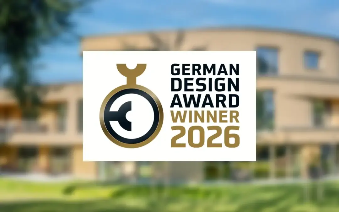 German Design Award 2026: Das 360° by teamgeist ist Gewinner!